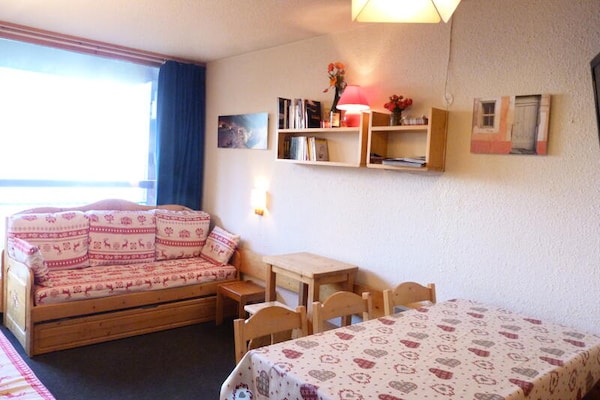 Foto van 2-kamerappartement voor 6 personen dichtbij de pistes, winkels, kinderopvang en ESF in het centrum van het resort Arc 1800 - Untagged