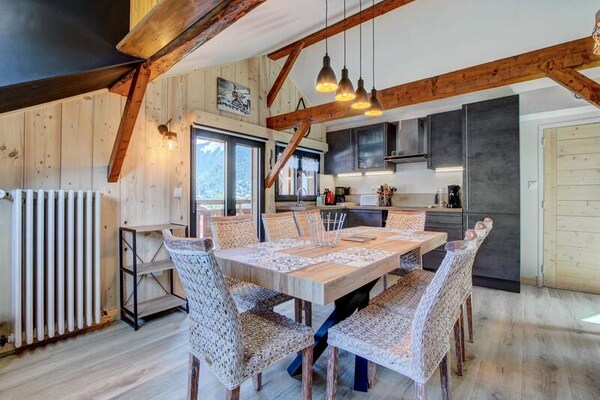 Foto van Appartement in Morzine met uitzicht op de bergen - Vakantiehuis in MORZINE - Untagged