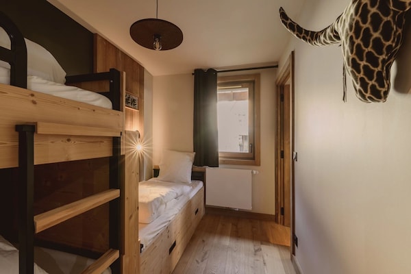 Foto van 6-persoonsappartement nabij Megève Spa - Vakantiehuis in MEGEVE - BedRoom
