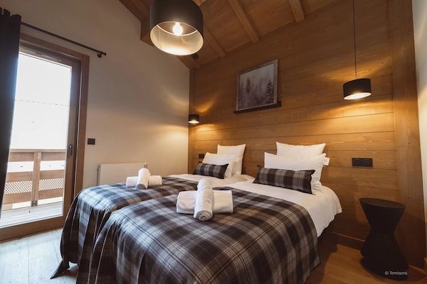 Foto van 6-persoonsappartement nabij Megève Spa - Vakantiehuis in MEGEVE - BedRoom