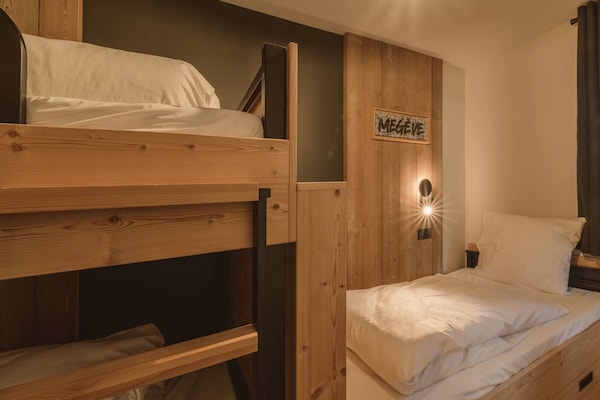 Foto van 6-persoonsappartement nabij Megève Spa - Vakantiehuis in MEGEVE - BedRoom