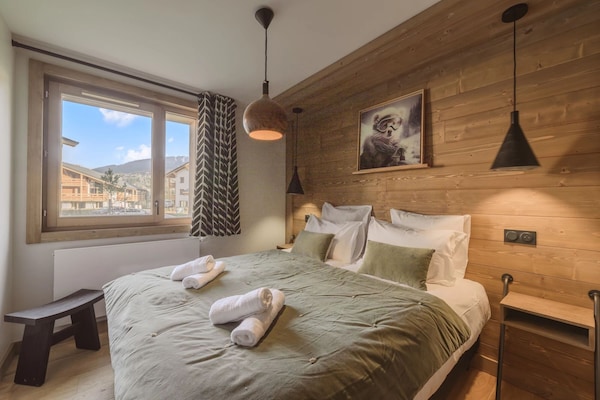 Foto van 6-persoonsappartement nabij Megève Spa - Vakantiehuis in MEGEVE - BedRoom