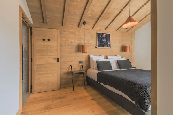 Foto van 6-persoonsappartement nabij Megève Spa - Vakantiehuis in MEGEVE - BedRoom