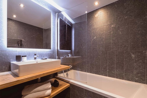 Foto van 6-persoonsappartement nabij Megève Spa - Vakantiehuis in MEGEVE - BathRoom