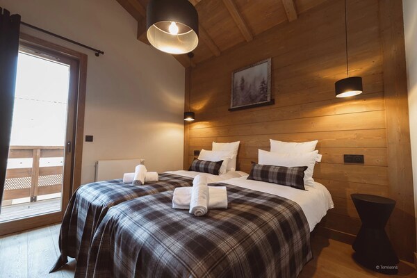 Foto van Appartement in de residentie L'Éclat des Véria - Vakantiehuis in MEGEVE - BedRoom