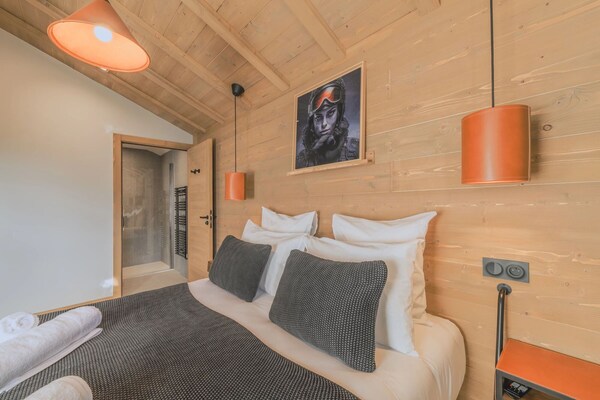 Foto van Appartement in de residentie L'Éclat des Véria - Vakantiehuis in MEGEVE - BedRoom