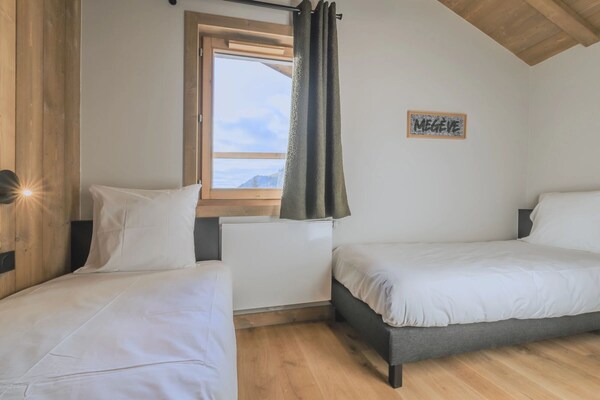 Foto van Appartement in de residentie L'Éclat des Véria - Vakantiehuis in MEGEVE - BedRoom
