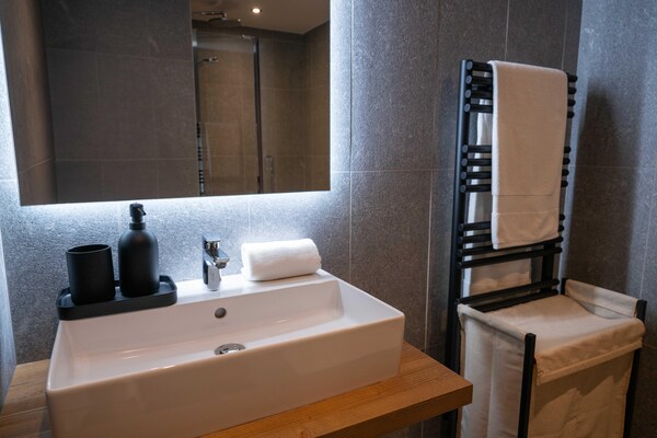 Foto van Charmant appartement met uitzicht 2BD/6P -Residentie in Megève - BathRoom