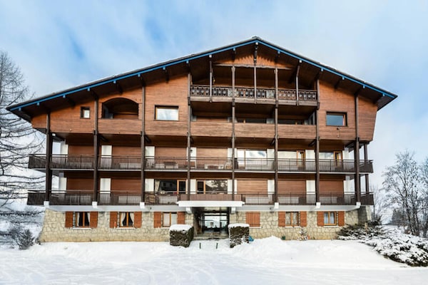 Foto van Residentie Neige D'arbois - Vakantiehuis in MEGEVE - ExteriorWinter