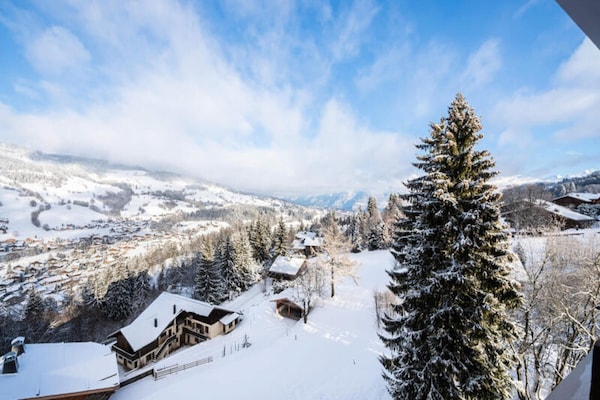 Foto van Residentie Neige D'arbois - Vakantiehuis in MEGEVE - ExteriorWinter