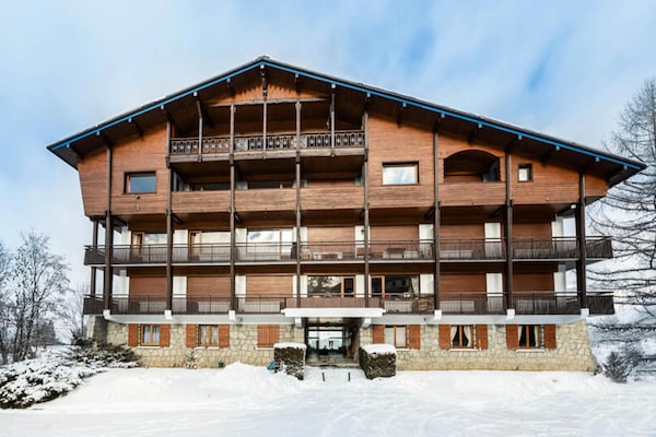 Foto van Residentie Neige D'arbois - Vakantiehuis in MEGEVE - ExteriorWinter
