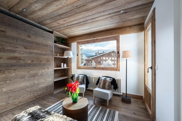 Foto van Residentie Neige D'arbois - Vakantiehuis in MEGEVE - LivingRoom