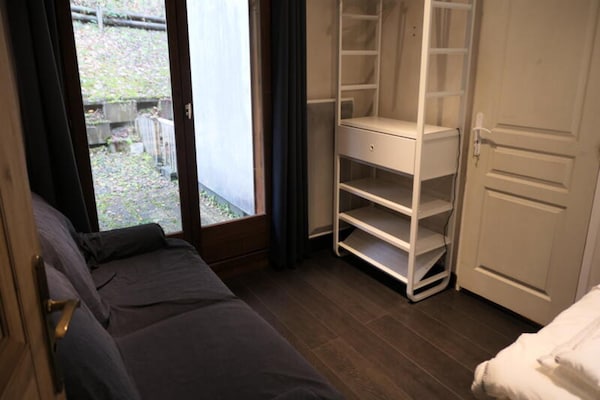 Foto van De Chalets du Soleil met drie kamers - Vakantiehuis in ST GERVAIS LES BAINS - LivingRoom