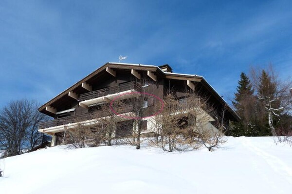 Foto van Woonhuis Belvedere 2 - Vakantiehuis in LA CLUSAZ - ExteriorSummer