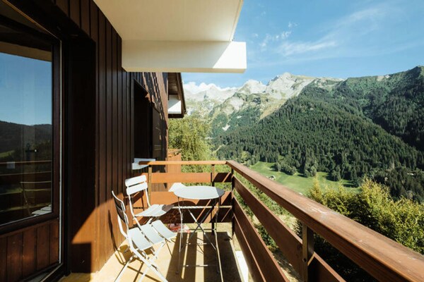 Foto van Woonhuis Belvedere 2 - Vakantiehuis in LA CLUSAZ - ExteriorSummer