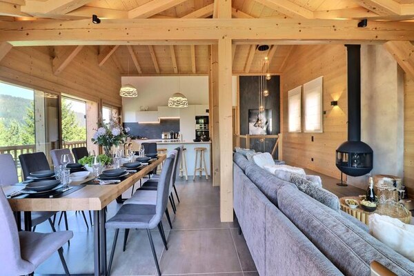 Foto van Chalet in Les Gets met binnenzwembad en spa - Vakantiehuis in LES GETS - Untagged