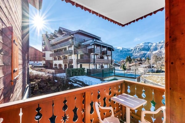 Foto van Vakantiehuis in Alpen met Zwembad & Spa - Vakantiehuis in Arâches-la-Frasse - 