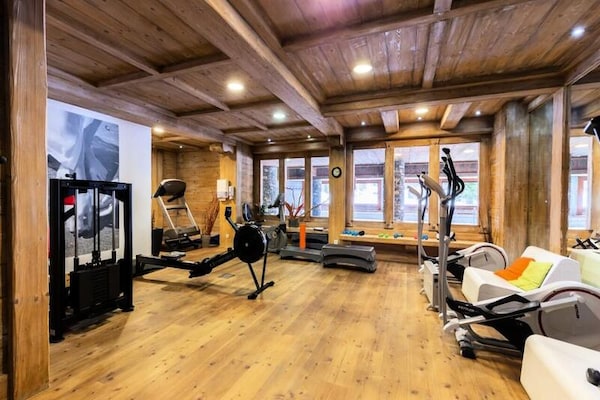 Foto van Vakantiehuis in Alpen met Zwembad & Spa - Vakantiehuis in Arâches-la-Frasse - 