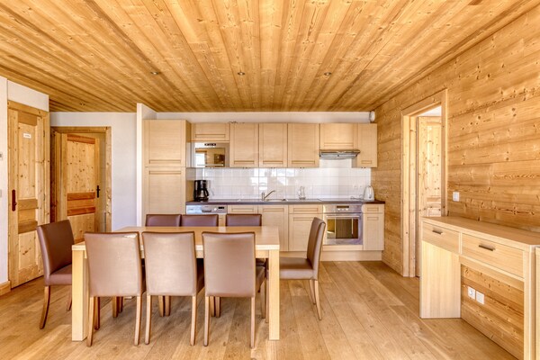 Foto van Gezellig Alpenappartement voor 6 personen - Vakantiehuis in Arâches-La-Frasse - Kitchen