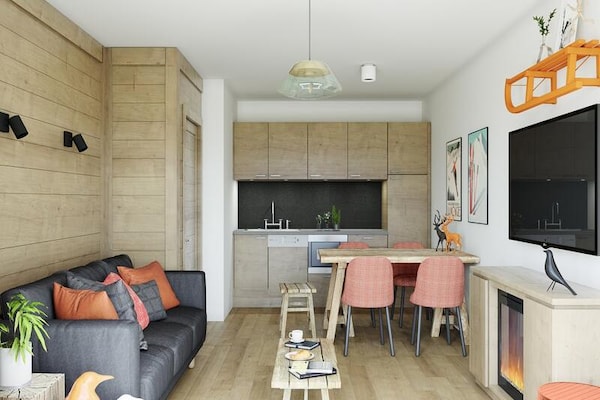 Foto van 3-kamerappartement voor 6 personen, familiekamer met uitzicht op de bergen - Untagged