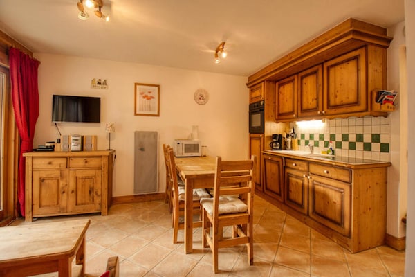 Foto van Refuge Residence De l’alpage Bat F - Vakantiehuis in MORILLON - Kitchen