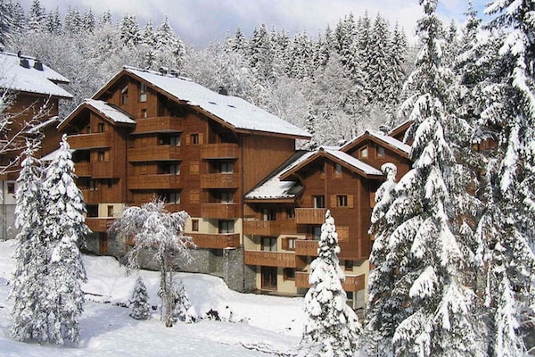 Foto van Refuge Residence De l’alpage Bat F - Vakantiehuis in MORILLON - ExteriorWinter