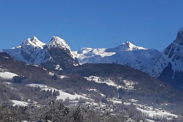 Foto van Appartement in Frankrijk met Bergzicht - Vakantiehuis in Morillon - AreaWinter20KM