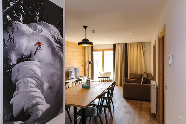 Foto van Chalet in Combloux met Mont-Blanc Uitzicht - Vakantiehuis in COMBLOUX - DiningRoom