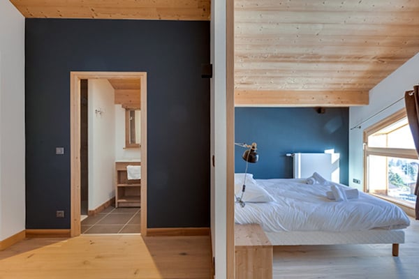 Foto van Chalet in Combloux met Mont-Blanc Uitzicht - Vakantiehuis in COMBLOUX - BedRoom