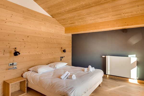 Foto van Chalet in Combloux met Mont-Blanc Uitzicht - Vakantiehuis in COMBLOUX - BedRoom