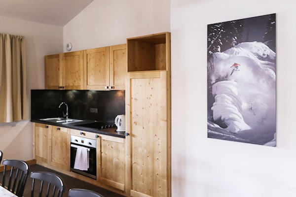 Foto van Appartement in Combloux met Mont Blanc Uitzicht - Vakantiehuis in COMBLOUX - Kitchen