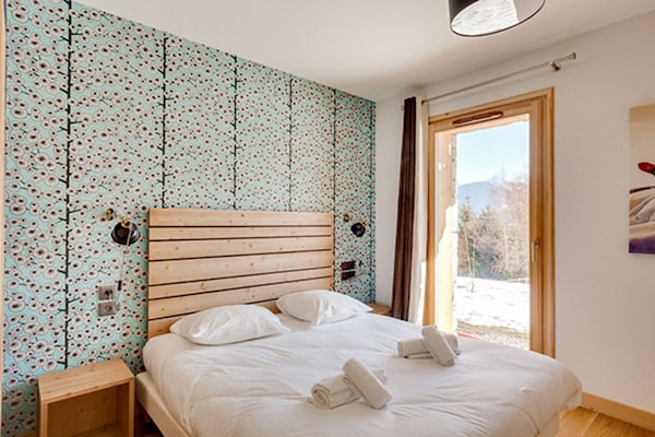 Foto van Appartement in Combloux met Mont Blanc Uitzicht - Vakantiehuis in COMBLOUX - BedRoom
