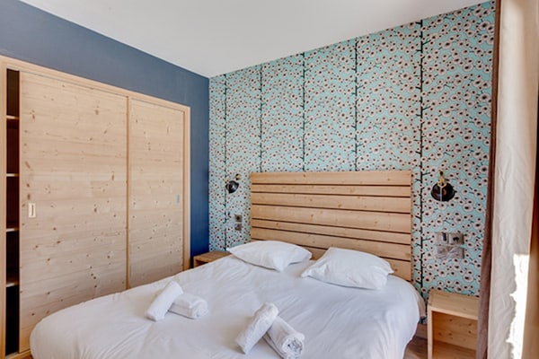 Foto van Appartement in Combloux met Mont Blanc Uitzicht - Vakantiehuis in COMBLOUX - BedRoom