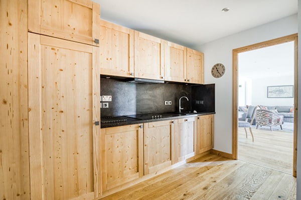 Foto van Chalet in Combloux met Mont-Blanc Uitzicht - Vakantiehuis in COMBLOUX - Kitchen