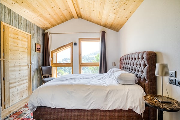 Foto van Chalet in Combloux met Mont-Blanc Uitzicht - Vakantiehuis in COMBLOUX - BedRoom