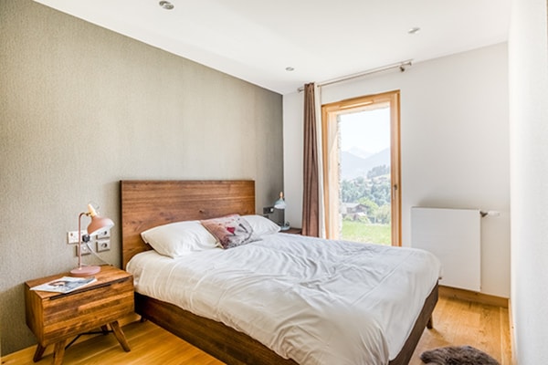 Foto van Chalet in Combloux met Mont-Blanc Uitzicht - Vakantiehuis in COMBLOUX - BedRoom