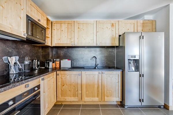 Foto van Chalet in Combloux met Mont-Blanc Uitzicht - Vakantiehuis in COMBLOUX - Kitchen