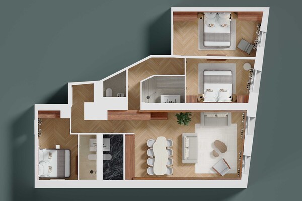 Foto van Luxe appartement - 3BR/10P - Quartier Latin - Vakantiehuis in Paris - 