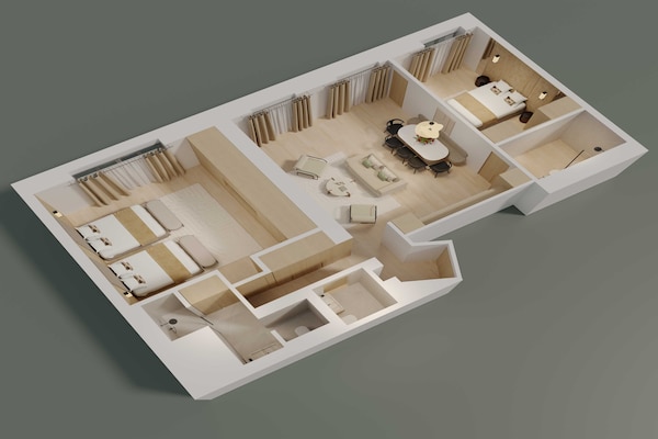 Foto van Luxe appartement - 2 slaapkamers/8 personen - Madeleine/Saint Honore - Untagged