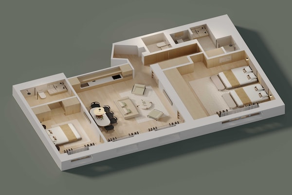 Foto van Luxe appartement - 2 slaapkamers/8 personen - Madeleine/Saint Honore - Untagged