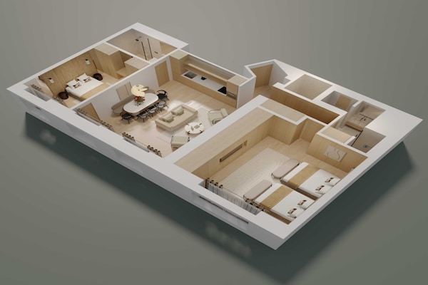 Foto van Luxe appartement - 2 slaapkamers/8 personen - Madeleine/Saint Honore - Untagged