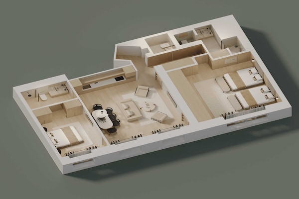 Foto van Luxe appartement - 2 slaapkamers/8 personen - Madeleine/Saint Honore - Untagged