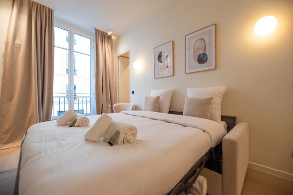 Foto van Elegant appartement met airconditioning - 2 slaapkamers - 6 slaapkamers - Palais Garnier - Untagged
