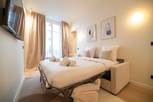Foto van Elegant appartement met airconditioning - 2 slaapkamers - 6 slaapkamers - Palais Garnier - Untagged