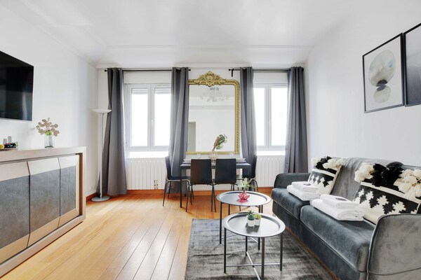 Foto van Luxe appartement - 2BR/6P - Canal Saint-Martin - Vakantiehuis in Paris - 