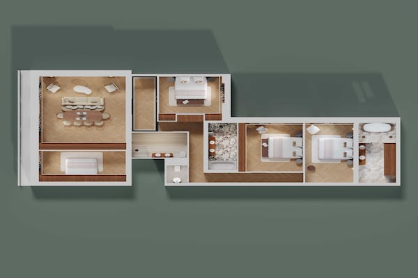 Foto van Luxe appartement / Airconditioning - 4 slaapkamers / 8 plaatsen - Bastille - Untagged
