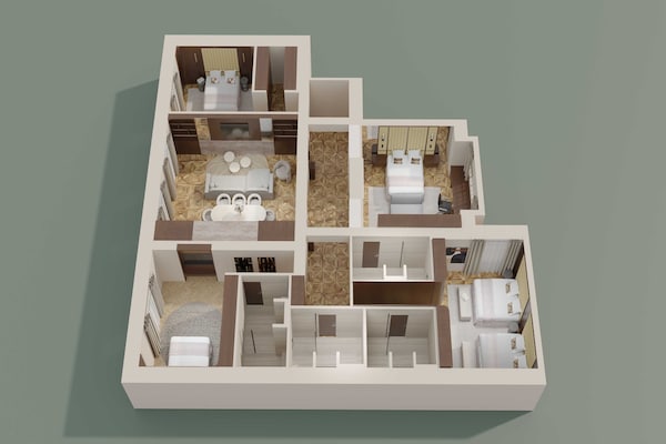 Foto van Luxe appartement met airconditioning - 10 personen/4 slaapkamers - Arc de Triomphe - Untagged
