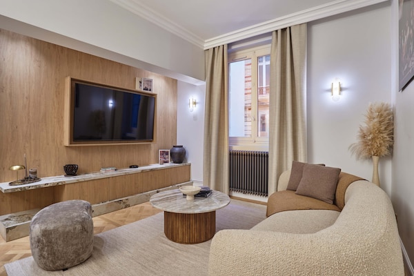 Foto van Luxe appartement met airconditioning Arc de Triomphe - Untagged