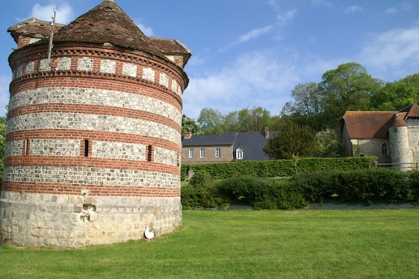 Foto van Cottage in Flainville bij Normandische kust - Vakantiehuis in Le Bourg-Dun - Ambiance