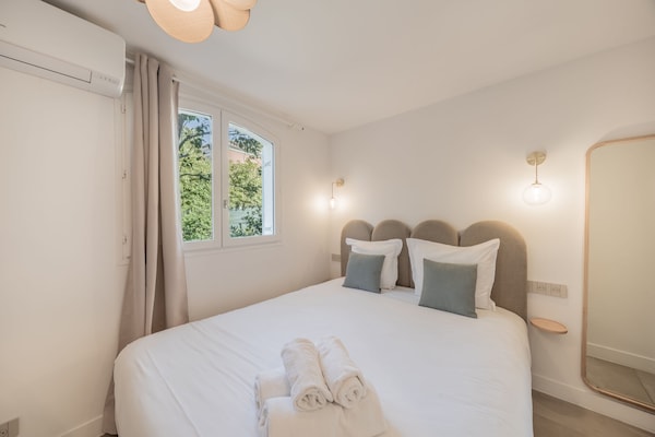 Foto van 2-slaapkamerappartement in een residentie met zwembad - Saint-Tropez - Untagged